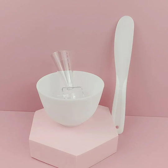 GlowEssentials | Gesichts Pflegeset für Strahlkraft Weiß 3 Stücke Decorique.de