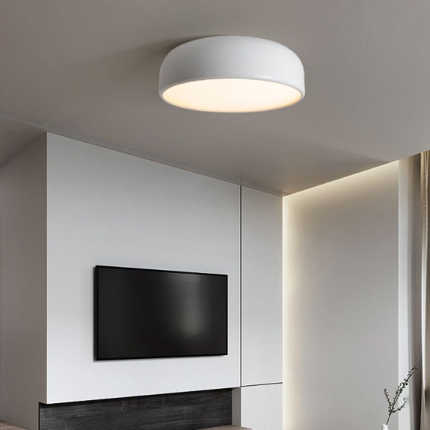 GlowField | Deckenleuchte – Flaches Design für Gleichmäßiges Licht Weiß Decorique.de