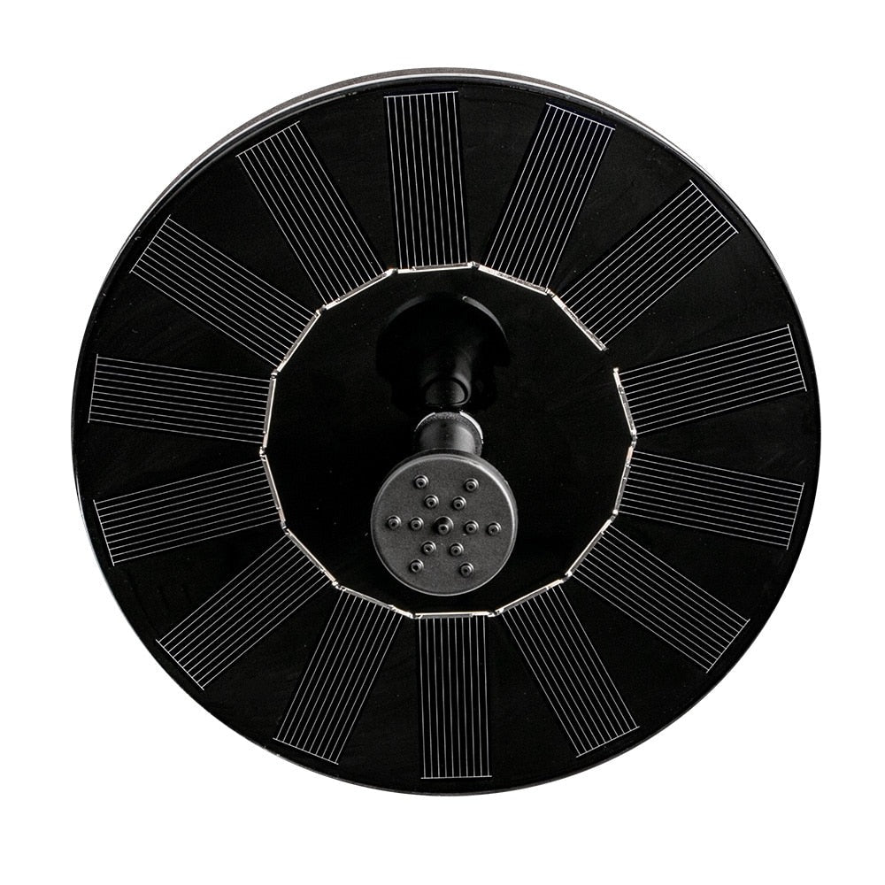 GlowFountain | Solarbrunnenpumpe Schwimmende Wasserdekoration Decorique.de