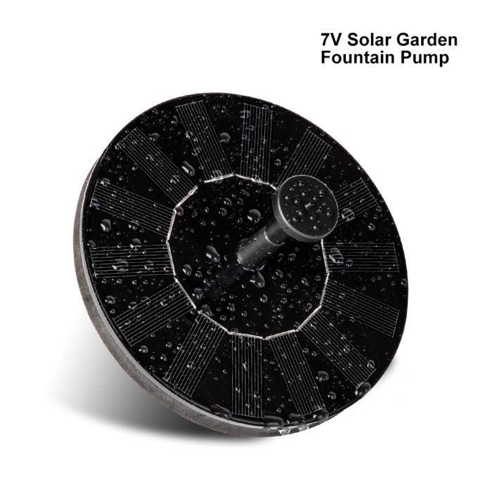 GlowFountain | Solarbrunnenpumpe Schwimmende Wasserdekoration Decorique.de