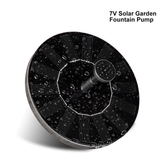 GlowFountain | Solarbrunnenpumpe Schwimmende Wasserdekoration Decorique.de