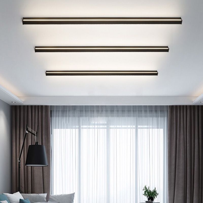 GlowLine | Minimalistische lineare wandleuchte led atmosphärische beleuchtung Decorique.de