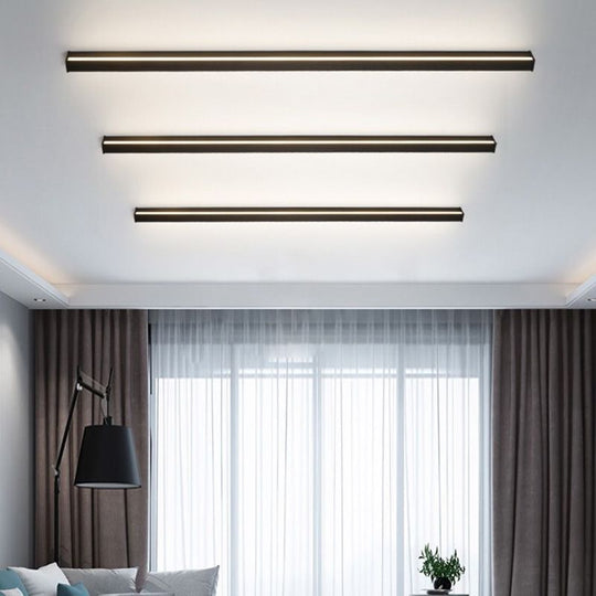 GlowLine | Minimalistische lineare wandleuchte led atmosphärische beleuchtung Decorique.de