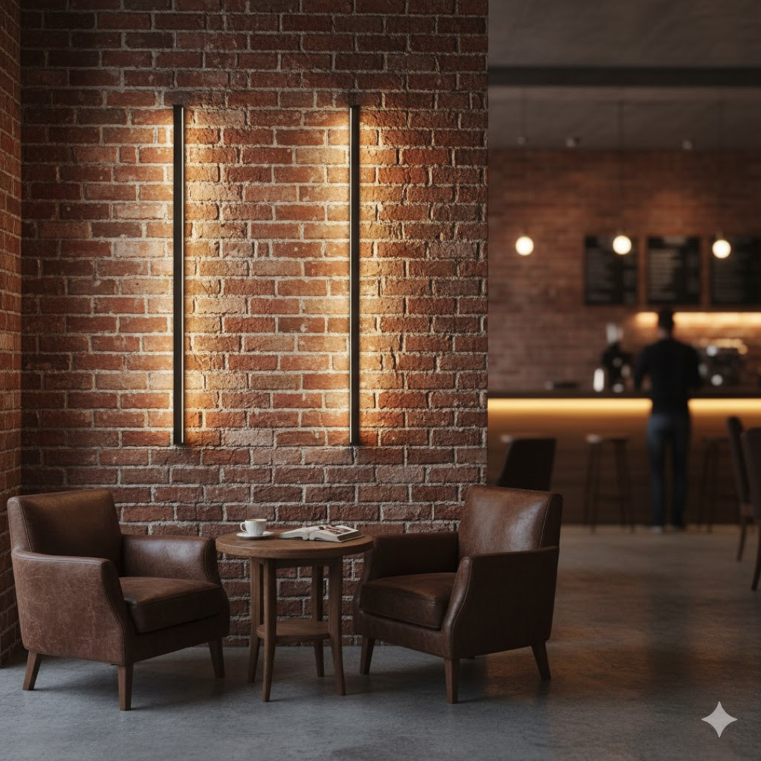 GlowLine | Minimalistische lineare wandleuchte led atmosphärische beleuchtung Decorique.de