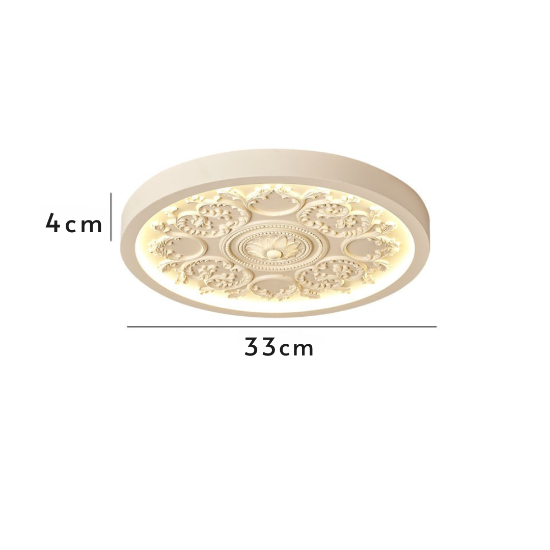 GlowMira | Moderne Harz-Deckenlampe mit variabler Lichtfarbe Decorique.de