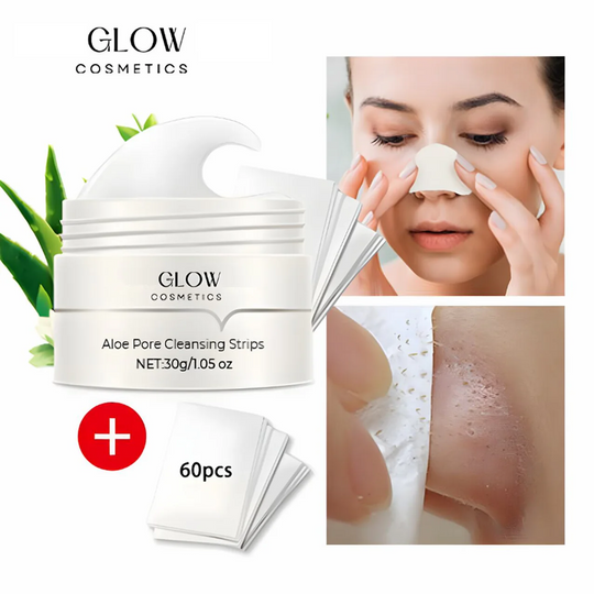 GlowPeel | Aloe-Vliesstreifen für porentiefe Reinigung Decorique.de