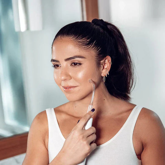 GlowPulse | Hochfrequenz-Gesichtsmassager Decorique.de