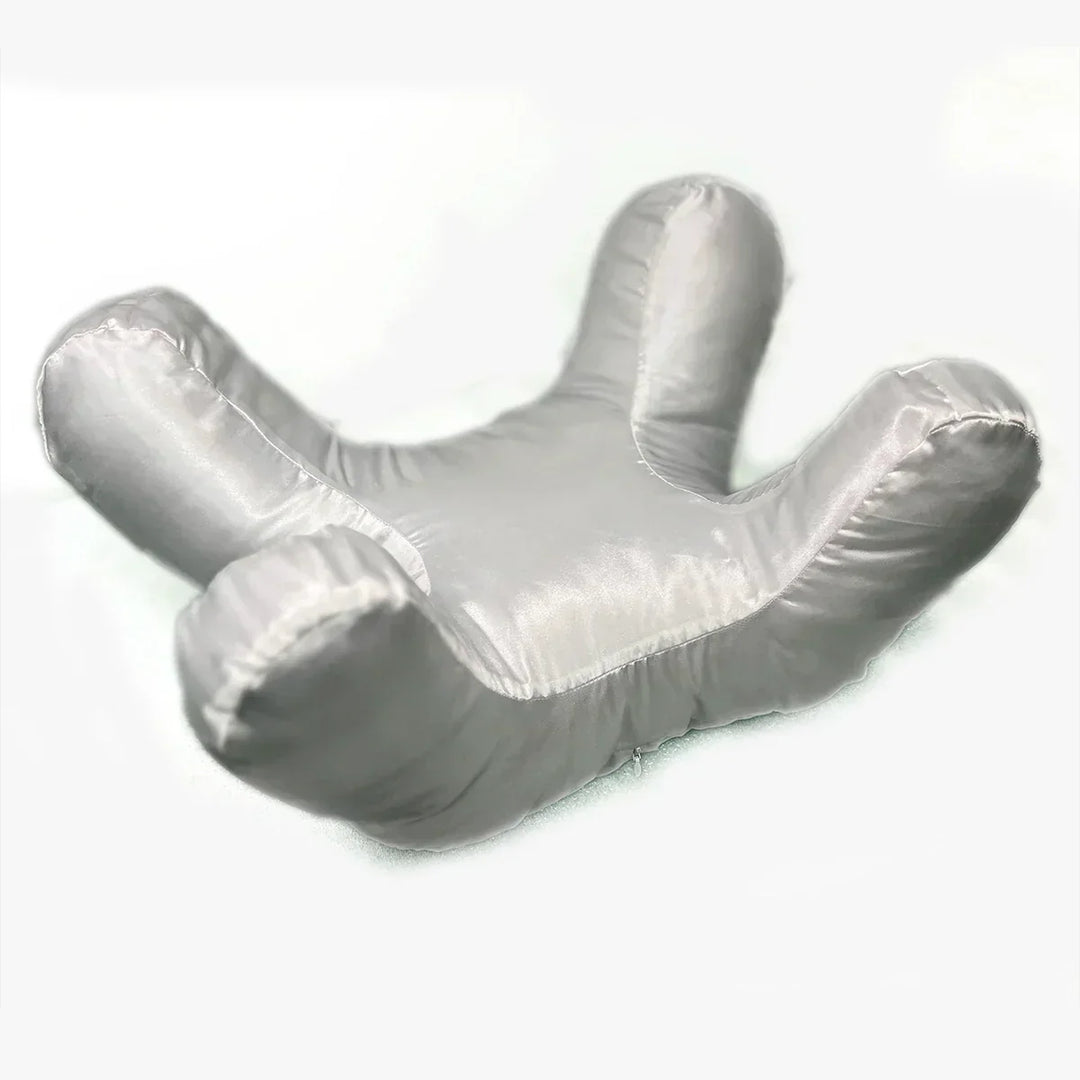 GlowRest | Luxuriöses Kissenset für Haut & Wimpernschutz Weiß Decorique.de