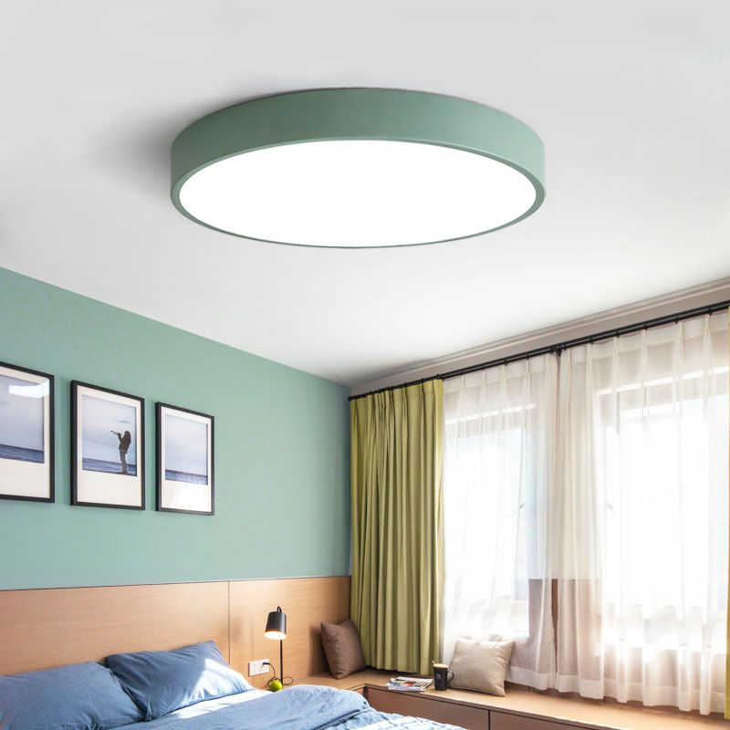 GlowRing | Ultra-Slim LED Deckenleuchte Grün Decorique.de