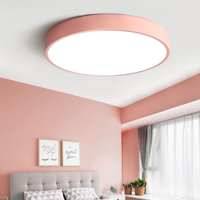 GlowRing | Ultra-Slim LED Deckenleuchte Lyserød Decorique.de