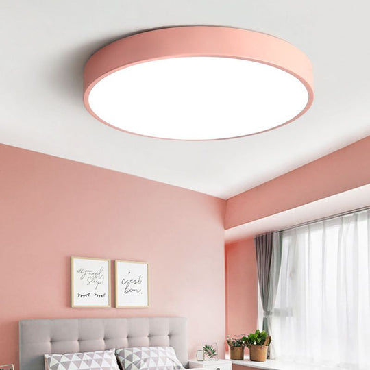 GlowRing | Ultra-Slim LED Deckenleuchte Lyserød Decorique.de