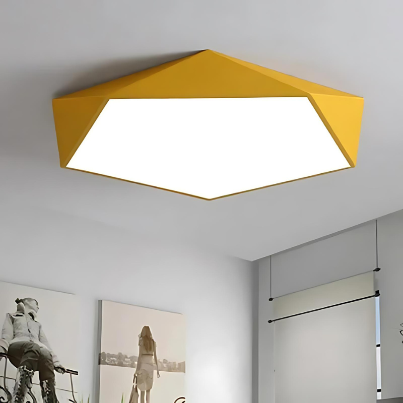 GlowShape | Stilvolle dimmbare LED-Deckenlampe Gelb Decorique.de