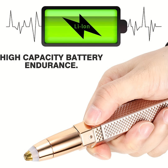 GlowSmooth | Damenrasierer - Schmerzfreier 4-in-1-Rasierer für Gesicht und Bikinizone Decorique.de