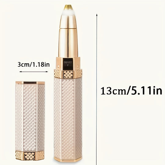 GlowSmooth | Damenrasierer - Schmerzfreier 4-in-1-Rasierer für Gesicht und Bikinizone Decorique.de