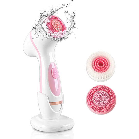 GlowSonic | 3-in-1 Sonic-Gesichtsreiniger & Spa-System Rosa Decorique.de