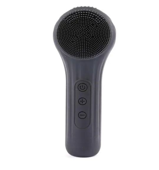 GlowSonic | Wasserdichte Hautreinigungsbürste Schwarz Decorique.de