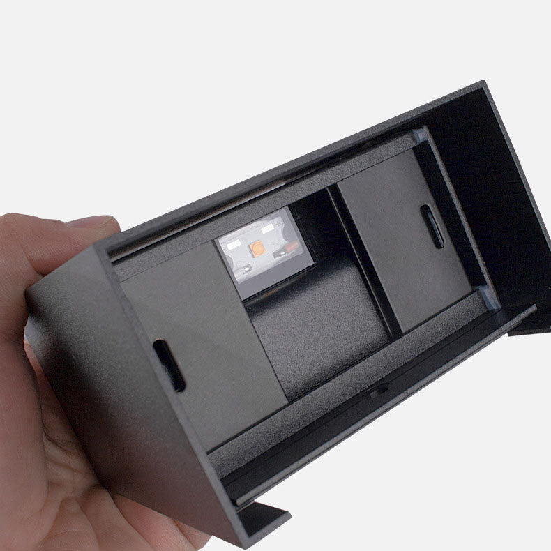 GlowSquare | Stilvolle LED-Wandleuchte für Garten & Zaun Decorique.de