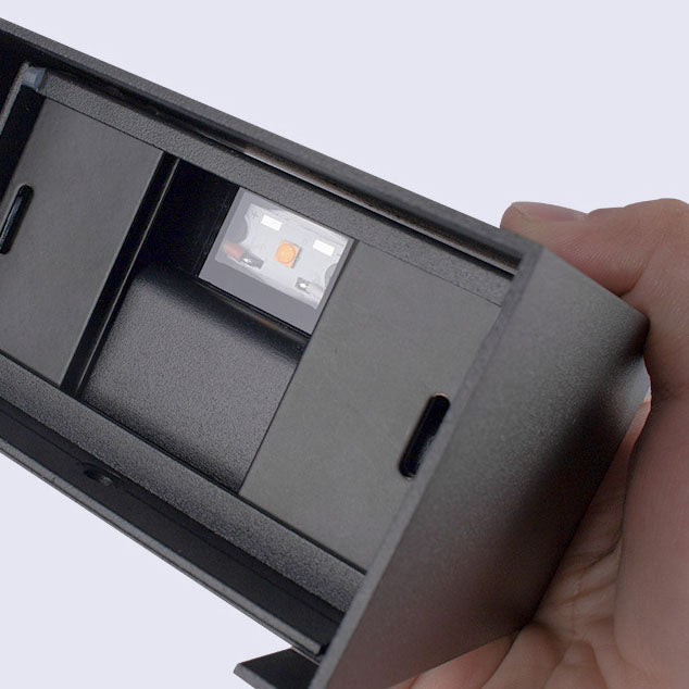 GlowSquare | Stilvolle LED-Wandleuchte für Garten & Zaun Decorique.de