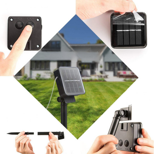 GlowTales | Marokkanischer Stil Wasserdichte Solar-Lichterketten Decorique.de