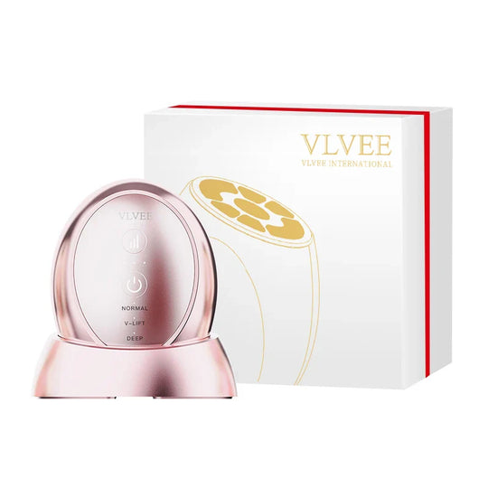 GlowTherm | 3-Geschwindigkeiten Gesichtssculpting- und Kollagenverstärkungsgerät Roségold Decorique.de