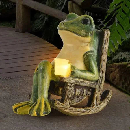 GlowToad | Gartenleuchte – Magischer Leuchtfrosch für Außenbereich Decorique.de