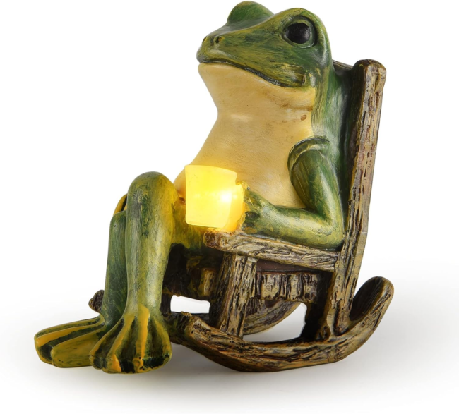 GlowToad | Gartenleuchte – Magischer Leuchtfrosch für Außenbereich Decorique.de