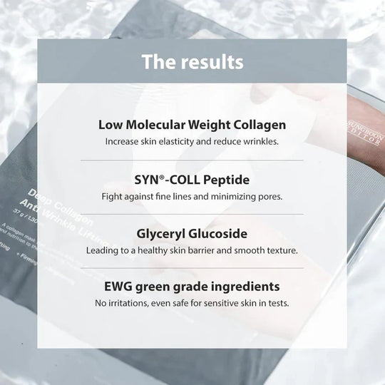 GlowVeil | Tiefenwirkende Kollagenmaske Decorique.de