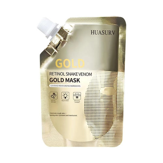 GoldPeel | Strahlende Peel‑Off Gesichtsmaske Gold Pack Beutel Decorique.de