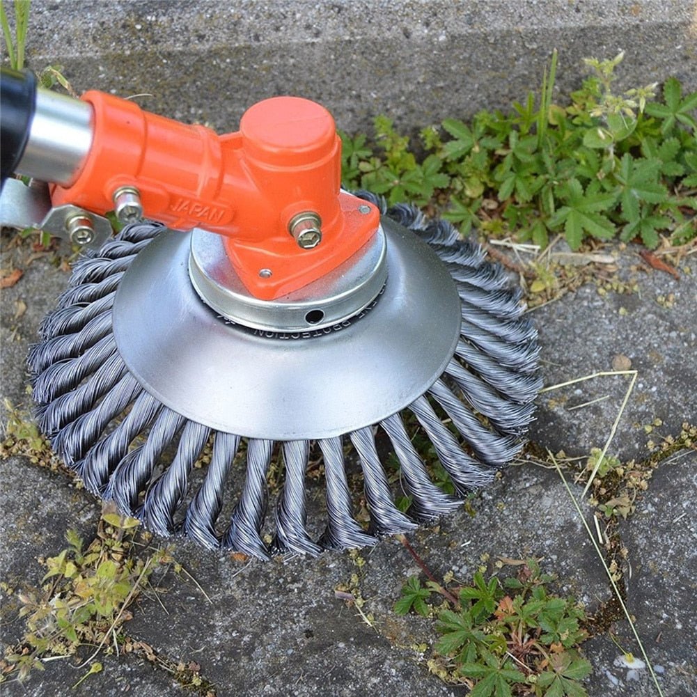 GreenEdge | Unkrautbürste für gepflegte Rasenränder