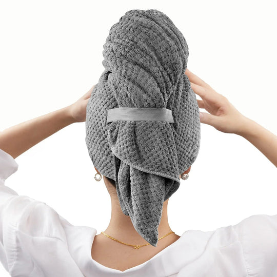 TressDry | Saugstarkes Mikrofaser-Haartuch für Damen