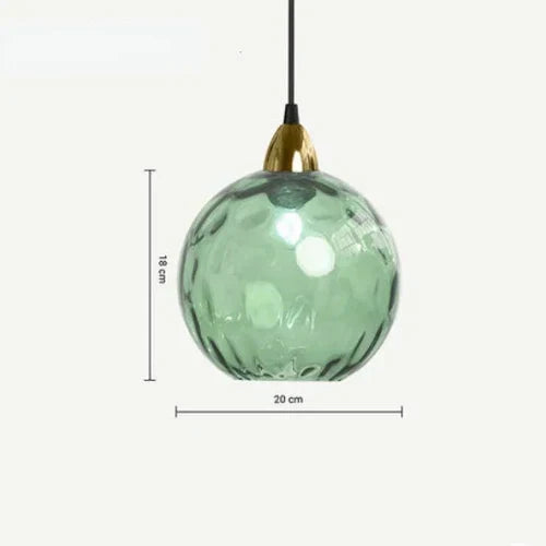 SilvaGlobe | Glas Kugel Hängeleuchte