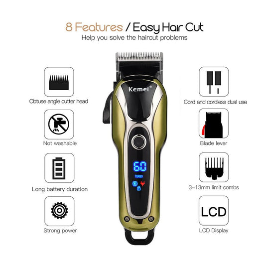 GroomElite | Das Luxus-Kit – Professionelles Haarschneider-Set