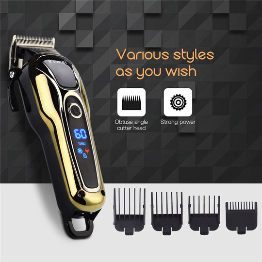 GroomElite | Das Luxus-Kit – Professionelles Haarschneider-Set