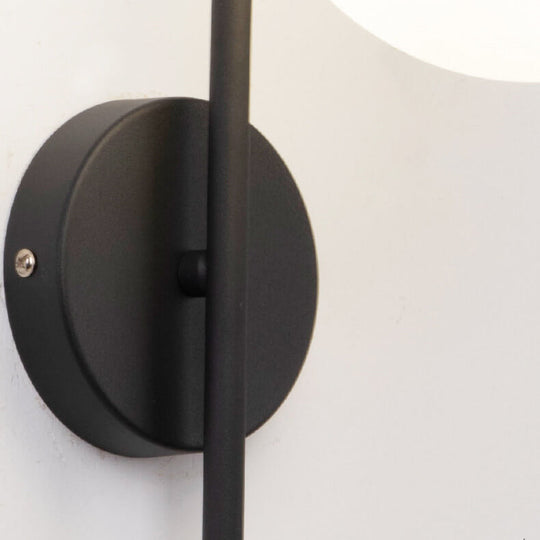 HaloBend | Minimalistische Glaskugel-Wandleuchte Decorique.de