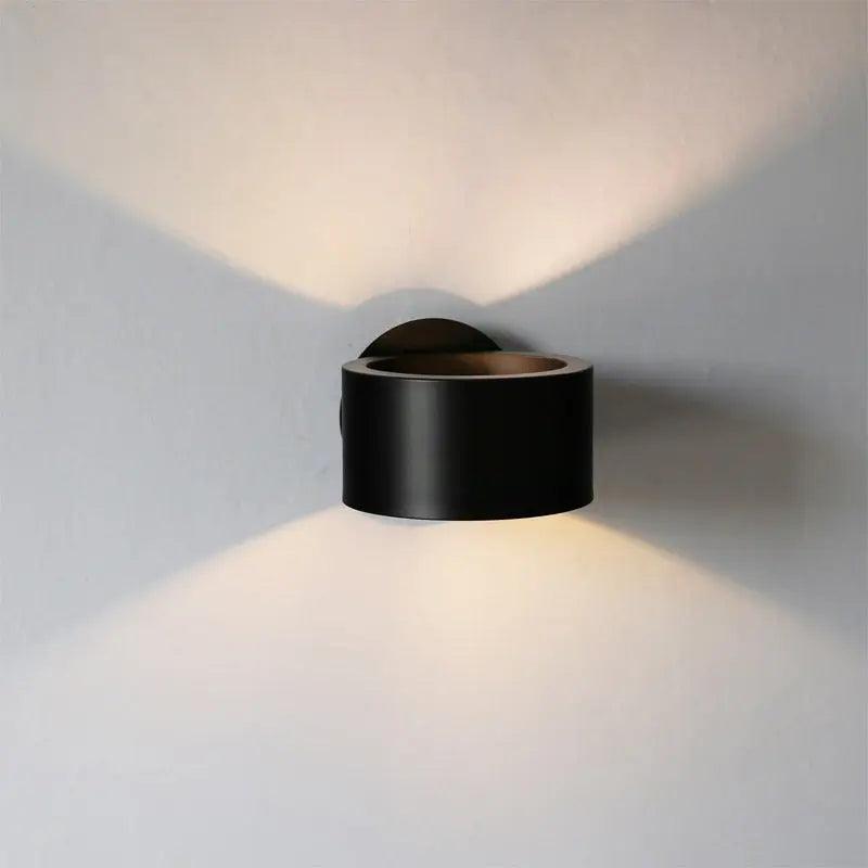 HaloLight | Luxuriöse & Moderne Wandleuchte Schwarz Decorique.de