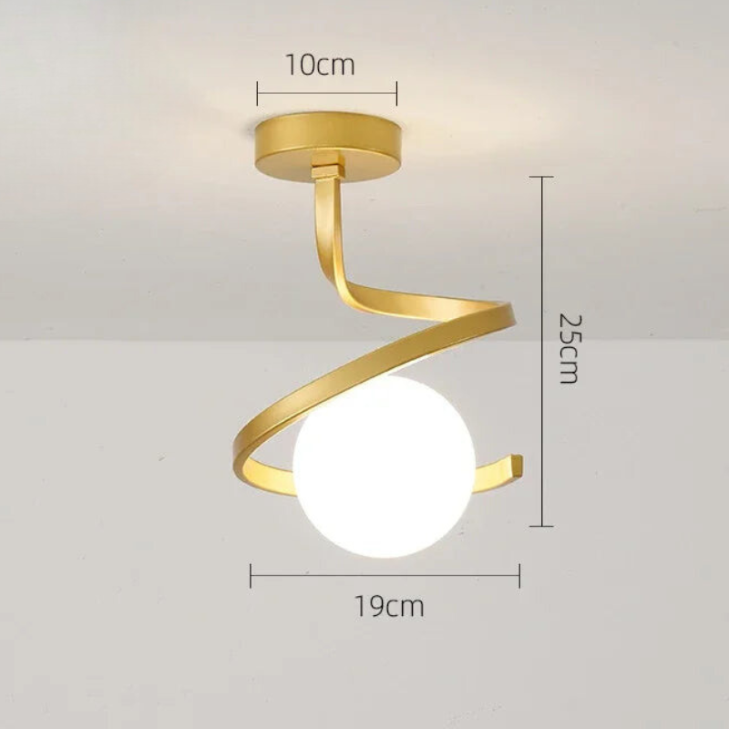 HaloLuxe | Stilvolle moderne Pendelleuchte für jede Einrichtung Gold Decorique.de