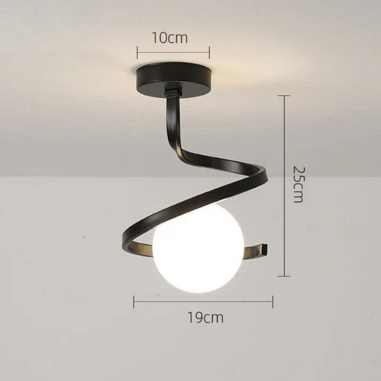 HaloLuxe | Stilvolle moderne Pendelleuchte für jede Einrichtung Schwarz Decorique.de