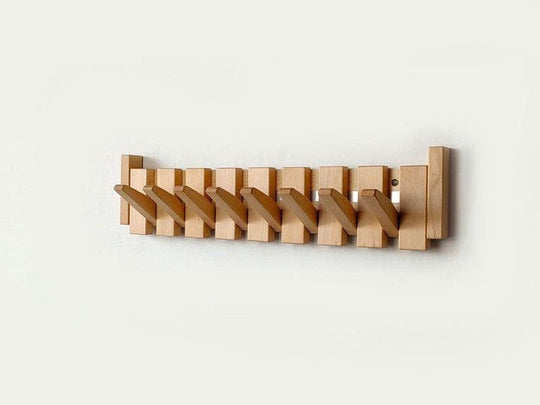 WaldenHook | Handgefertigter Holz-Garderobenständer