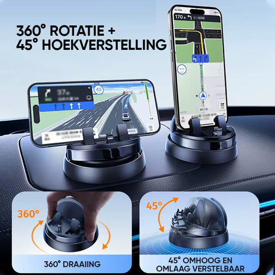 GripPro | 360° Drehbare Handyhalterung fürs Auto