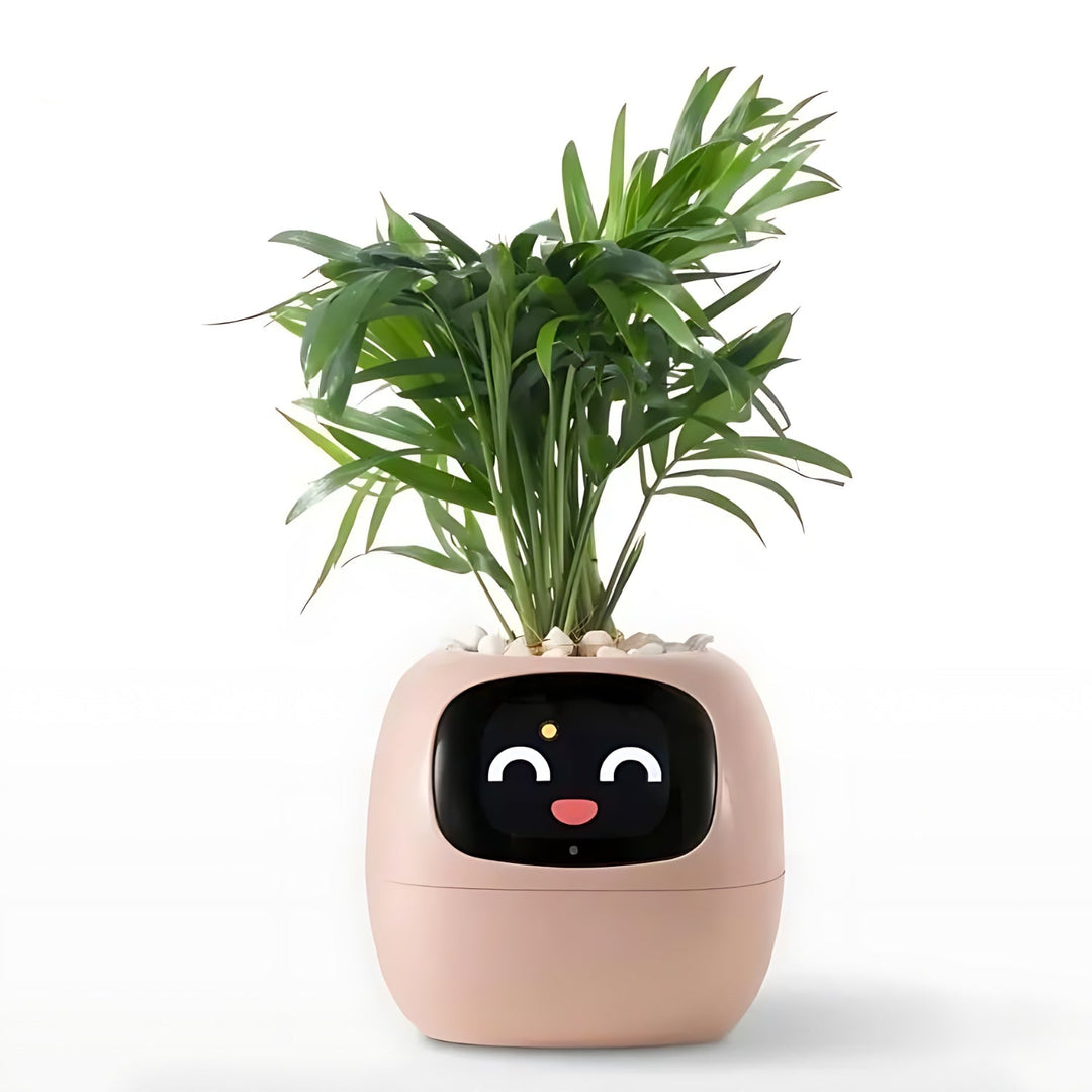 HappyIvy | SMART Blumentopf für automatische Pflanzenpflege Rosa Decorique.de
