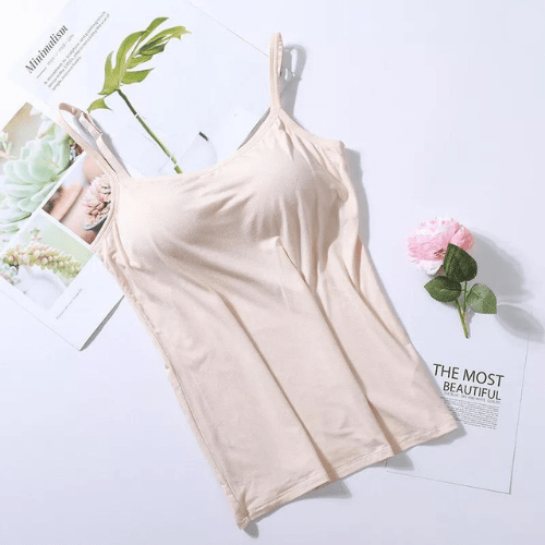 Hazel | Elegantes Top mit integriertem BH | Damen Haut Decorique.de