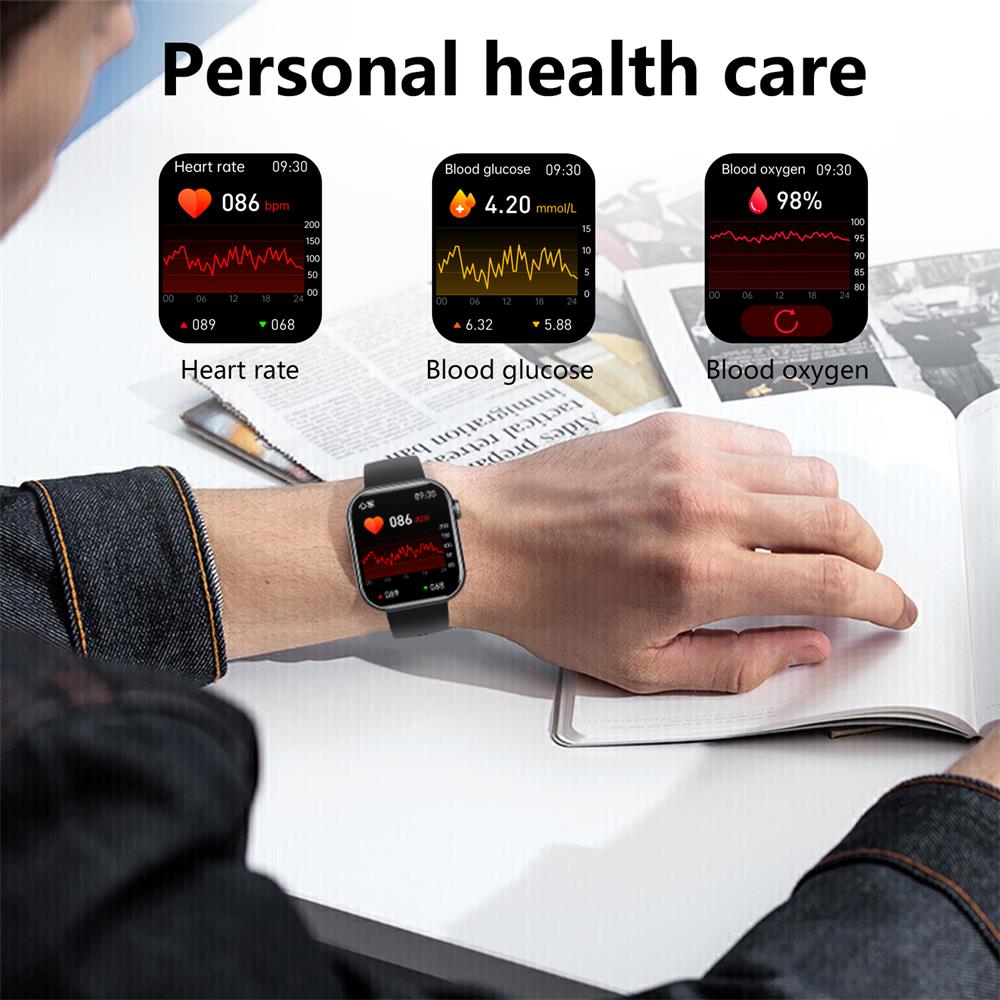 HealthSync | Fortschrittliche Smartwatch zur Gesundheitsüberwachung Decorique.de