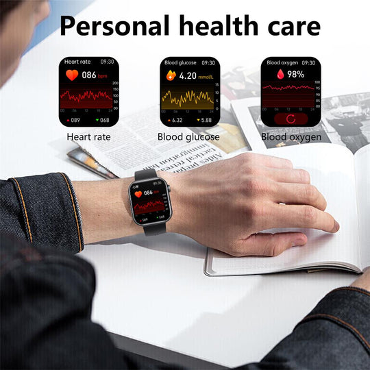 HealthSync | Fortschrittliche Smartwatch zur Gesundheitsüberwachung Decorique.de