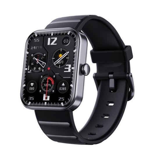 HealthSync | Fortschrittliche Smartwatch zur Gesundheitsüberwachung F21pro Schwarz Decorique.de