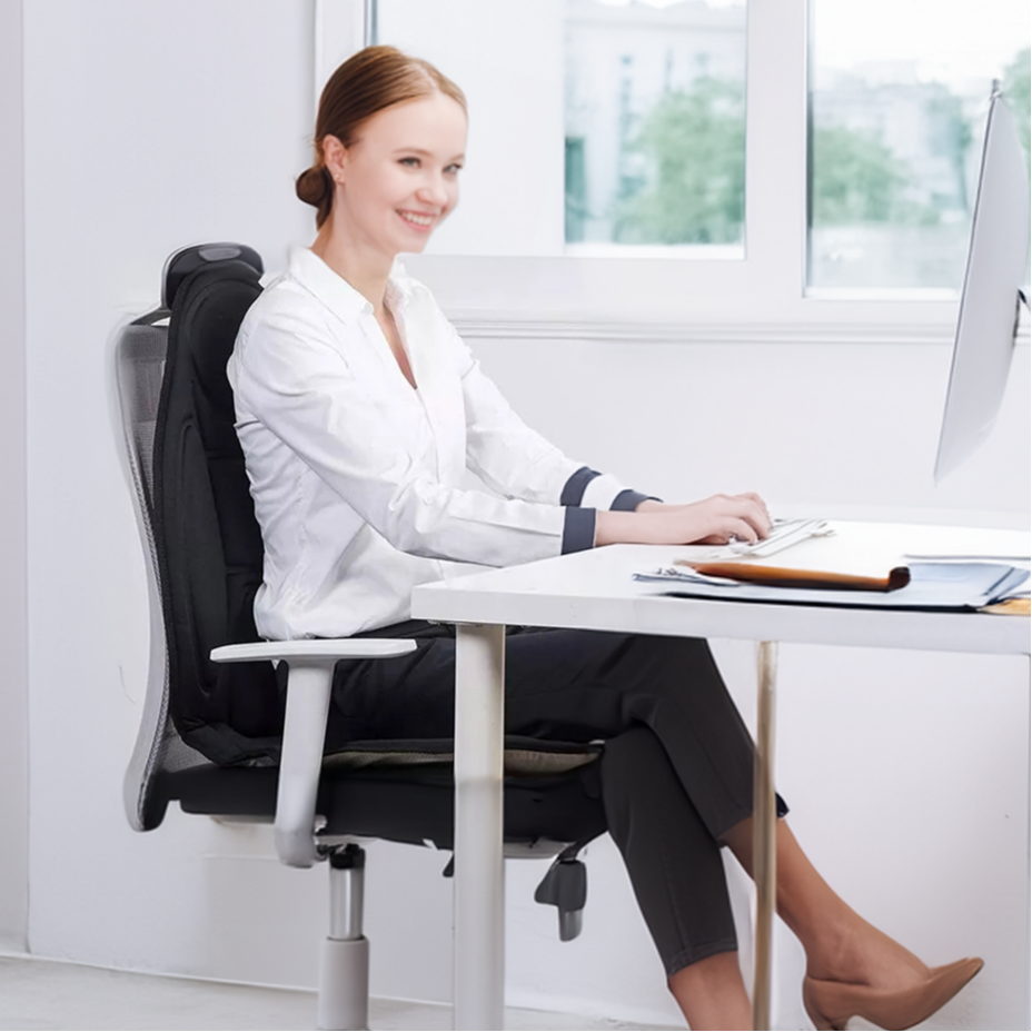 HeatRelax | Beheiztes Massagekissen für Stuhl & Auto Decorique.de