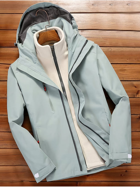 Helga | 3-in-1 Damen Skijacke – Abnehmbare Innenjacke Decorique.de