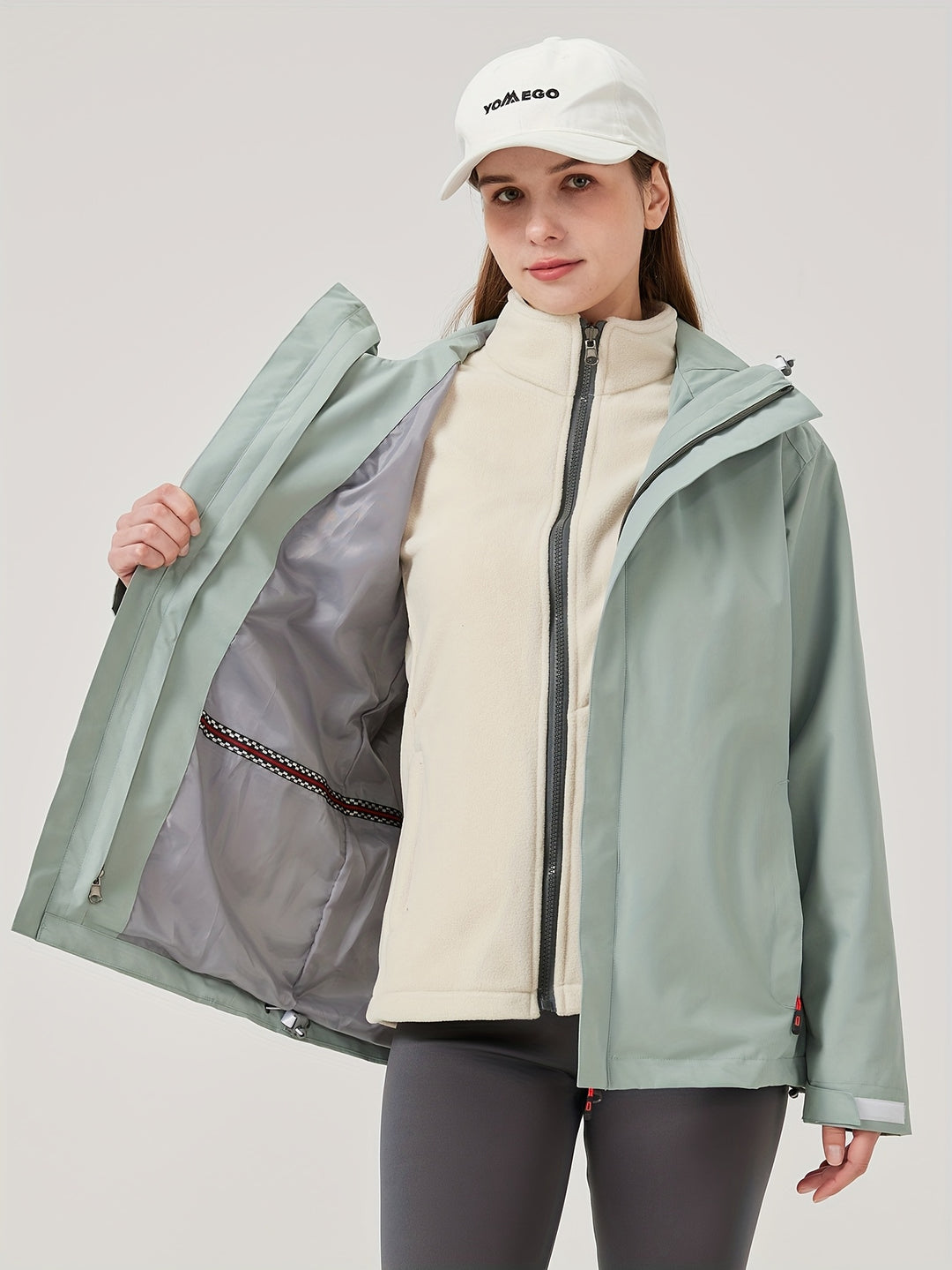 Helga | 3-in-1 Damen Skijacke – Abnehmbare Innenjacke Decorique.de