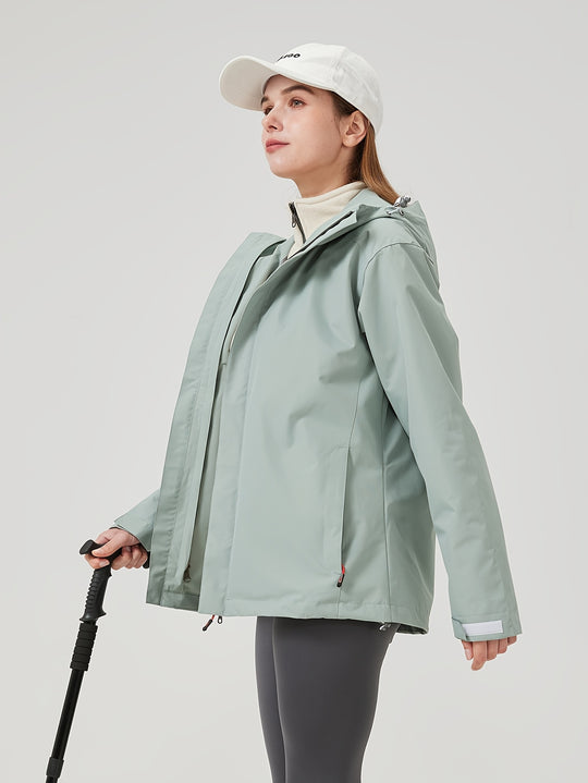 Helga | 3-in-1 Damen Skijacke – Abnehmbare Innenjacke Decorique.de