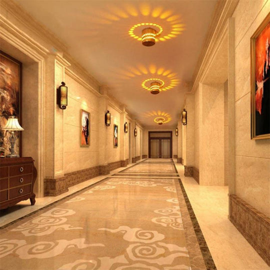 HelixShine | Dynamische Spiral-Deckenleuchte Decorique.de