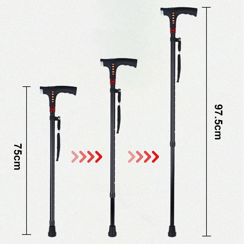 HelpStep | Intelligenter Spazierstock für ältere Menschen mit LED-Licht Decorique.de